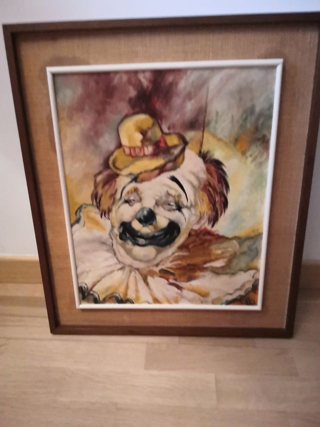 Cuadro de payaso
