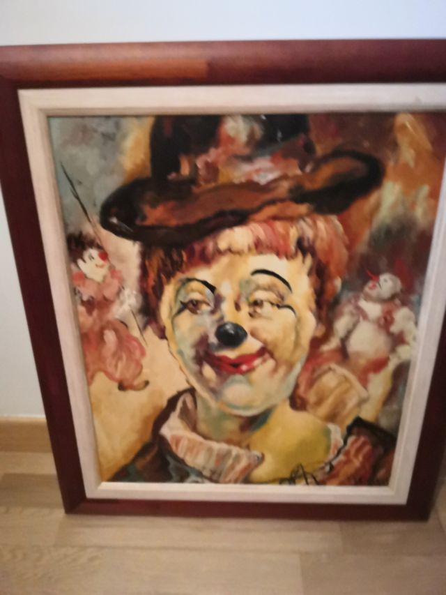 Cuadro de payaso
