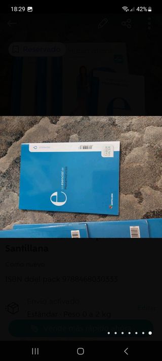 libro  matemáticas 6 primaria Santillana