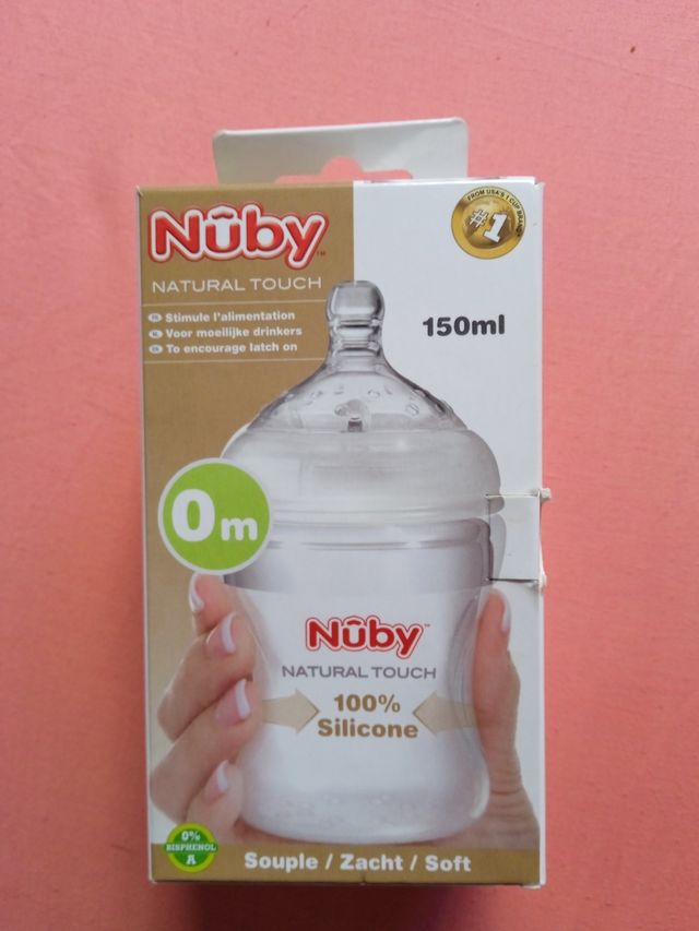 Nuby biberon de Silicona 150ml