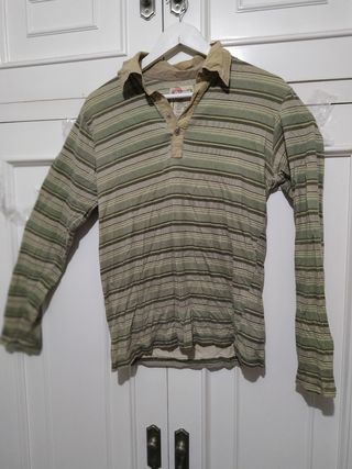 Polo camisero rayas