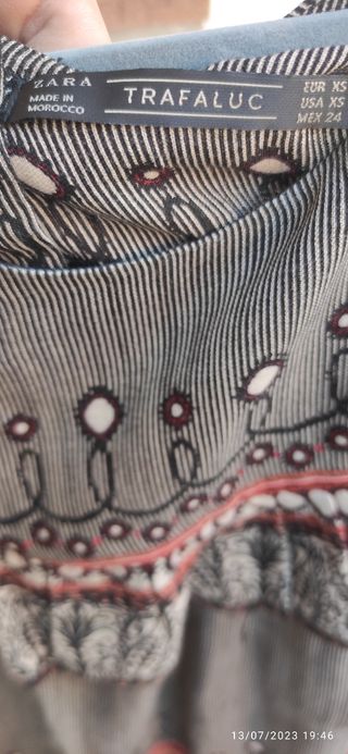 blusa estampada 