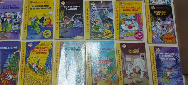 Lote de libros Geronimo Stilton