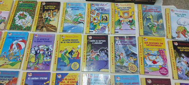 Lote de libros Geronimo Stilton