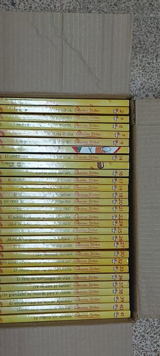 Lote de libros Geronimo Stilton