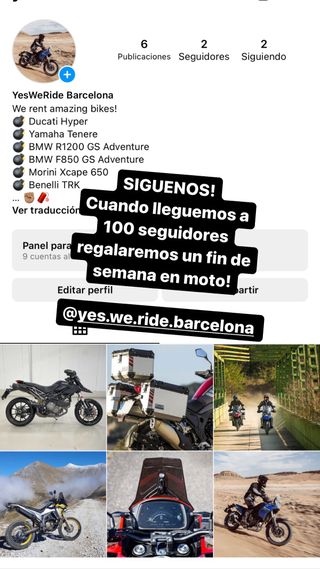 Alquiler moto Ducati en Barcelona