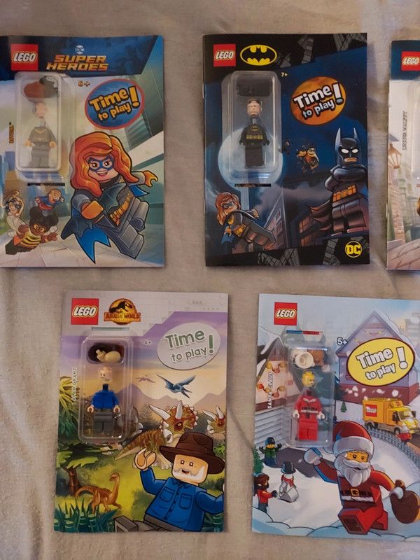 Lego book. Time to Play. Varios modelos.Minifigura