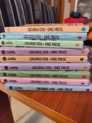 Libros One Piece 1 al 10