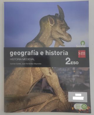 Libros Geografía e Historia 2 eso Savia