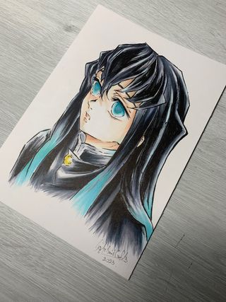 Disegno Tokito Muichiro | Demon Slayer