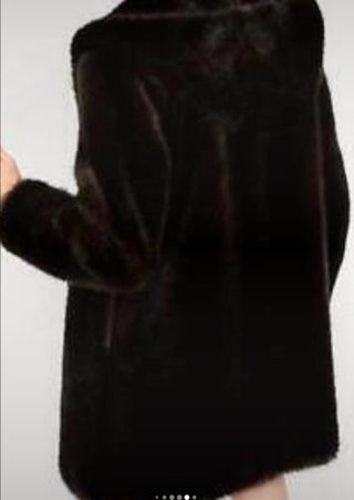 Chaquetón de pelo sintético