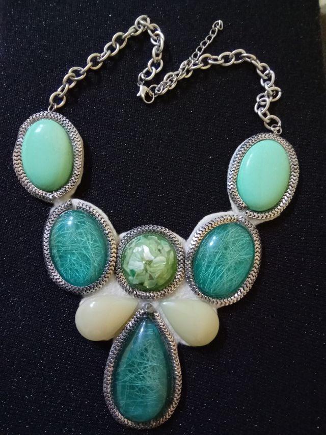 Collar turquesa sumamente original