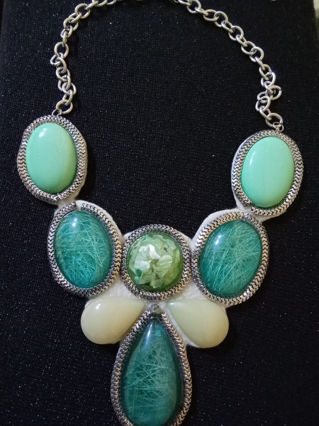 Collar turquesa sumamente original