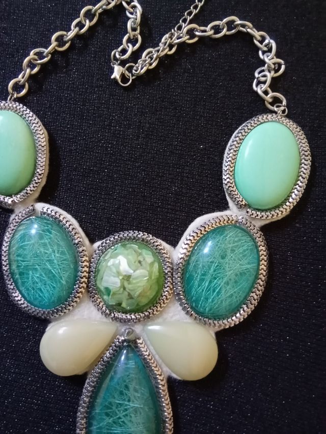 Collar turquesa sumamente original