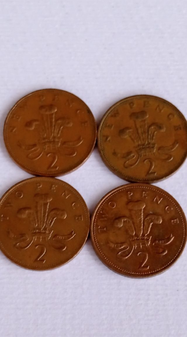 Two New Pence 1971, 1976, 1987, 1998