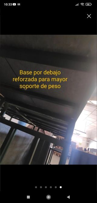 Jaula almacenaje de hierro y apilables.