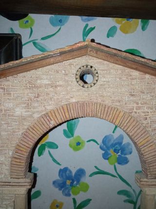 Maqueta antigua hecha a mano