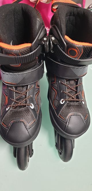 pattini Oxelo NUOVI + kit di protezione e sacca