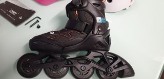 pattini Oxelo NUOVI + kit di protezione e sacca