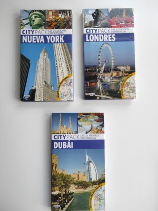 Guia viaje Londres, Dubai y Nueva York