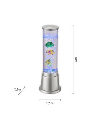 NUEVO A ESTRENAR Lámpara sobremesa LED peces