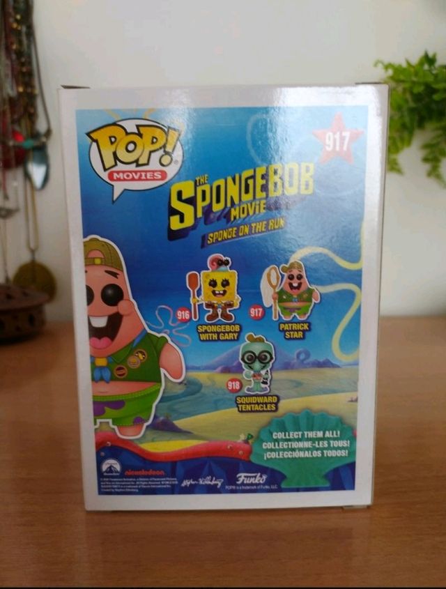 Funko pop Patricio Estrella 917.descontinuado