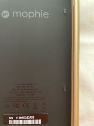 Batería Mophie Juice Pack Air Power Bank Apple