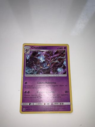 Carte Pokémon Chandelure (IT)