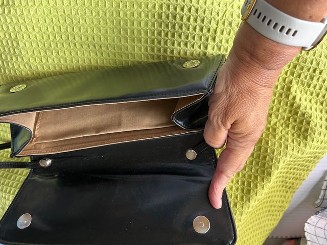 Bolso/cartera de vestir negro