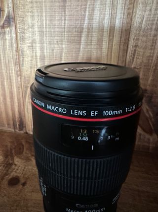 Objetivo Canon 100mm 2.8 Macro IS