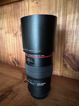 Objetivo Canon 100mm 2.8 Macro IS