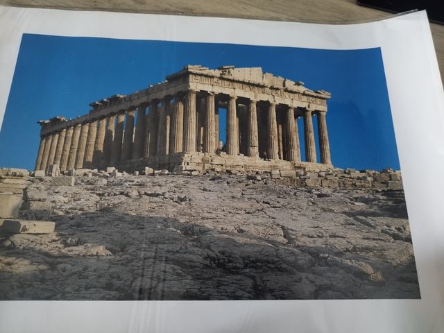 Laminas postales cuadros del Partenón