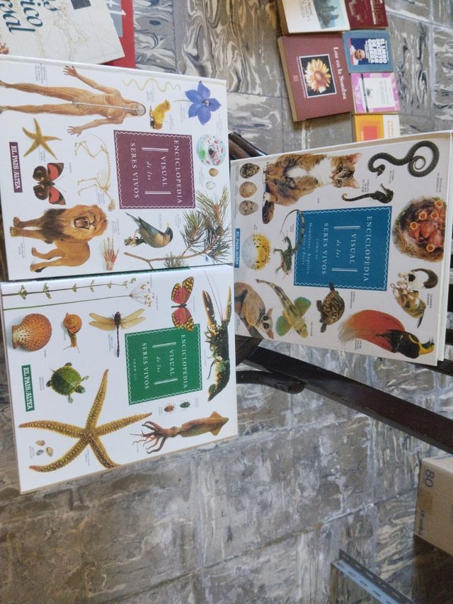 Enciclopedia visual de los seres vivos.