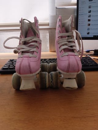Patines niña rosa talla 29 decathlon