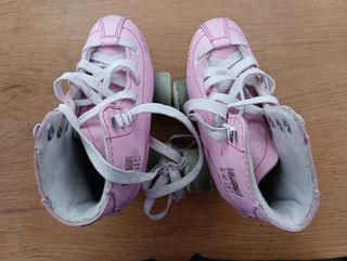 Patines niña rosa talla 29 decathlon