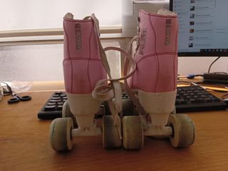 Patines niña rosa talla 29 decathlon