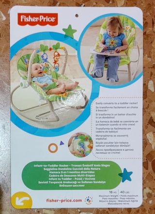 Hamaca con movimiento Fisher Price