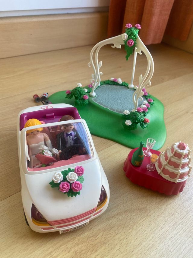 Coche recien casado Playmobil (6871) Con caja