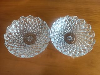 Caja Cristal tallado. Bombonera.