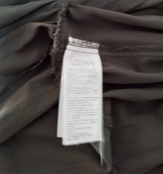 vestido sin mangas . talla S