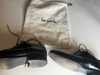 Zapatos piel Boda Guy Laroche.Nuevos. un solo uso.