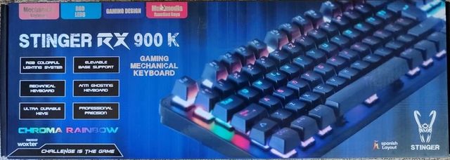 Teclado gaming Woxter Stinger RX900K