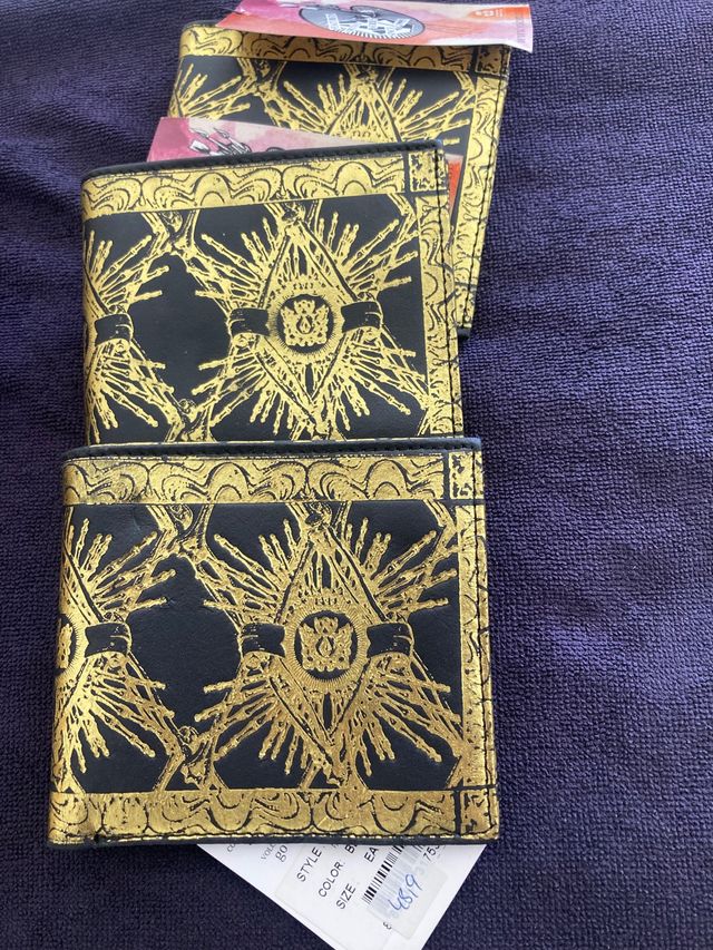 Cartera piel Volcom nueva