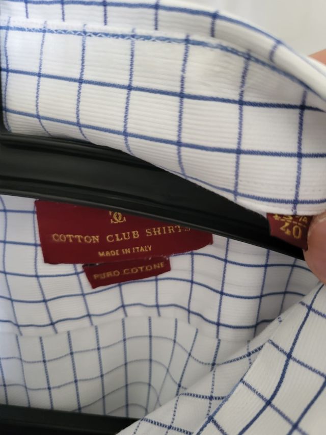 Camicia cotone in pavia taglia L