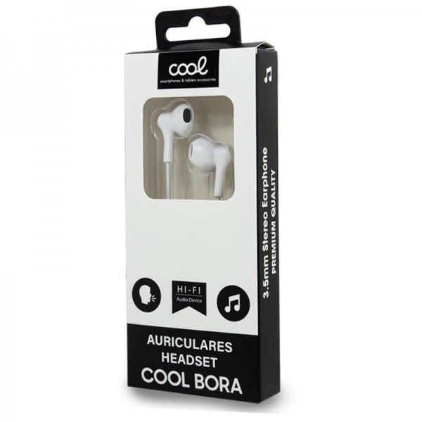 3 auriculares Cool Bora