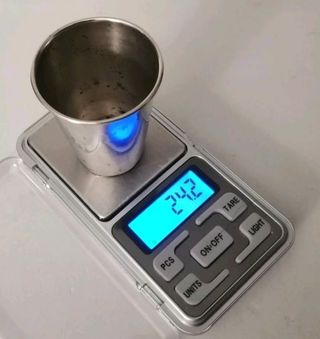 Vaso antiguo plata torero