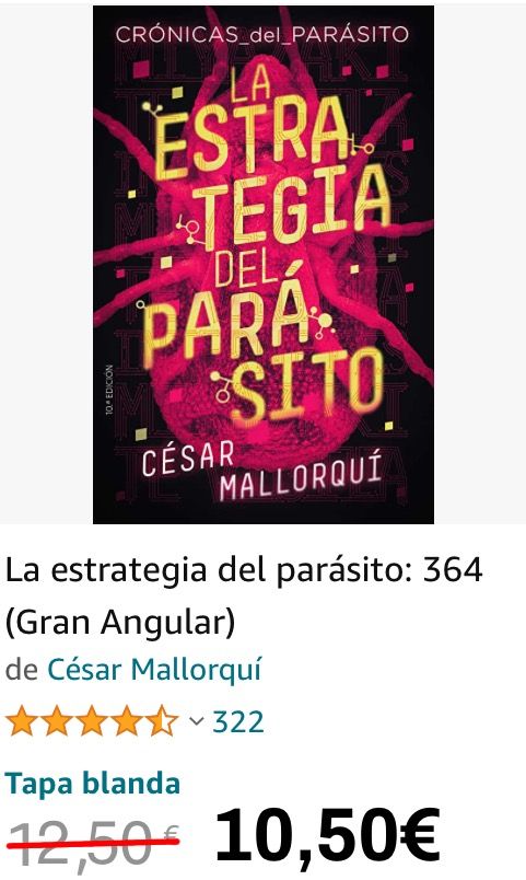 La estrategia del parásito-César Mallorquí (Nuevo)