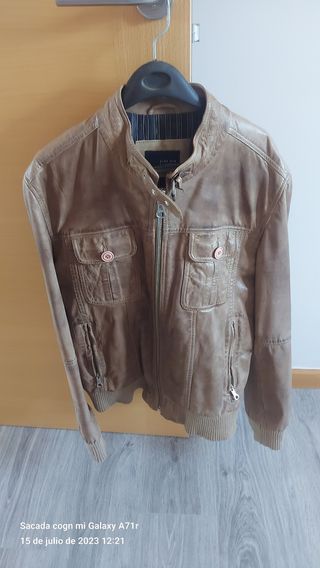 Chaqueta  marrón de zara
