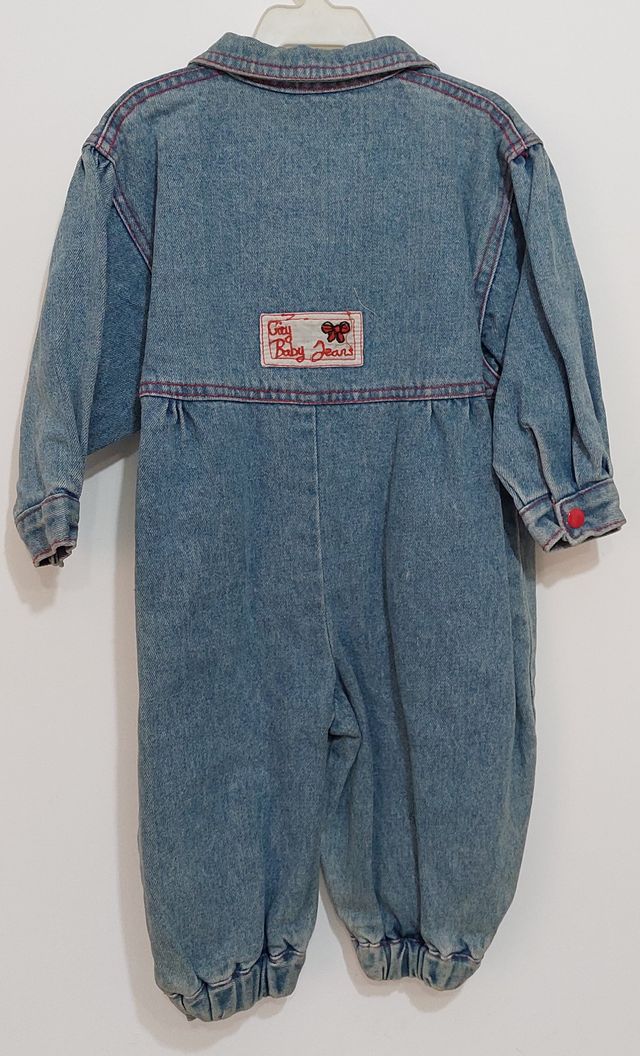 Peto vaquero manga larga bebe 18 meses 