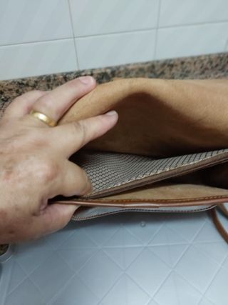 Bolso de auténtico cuero
